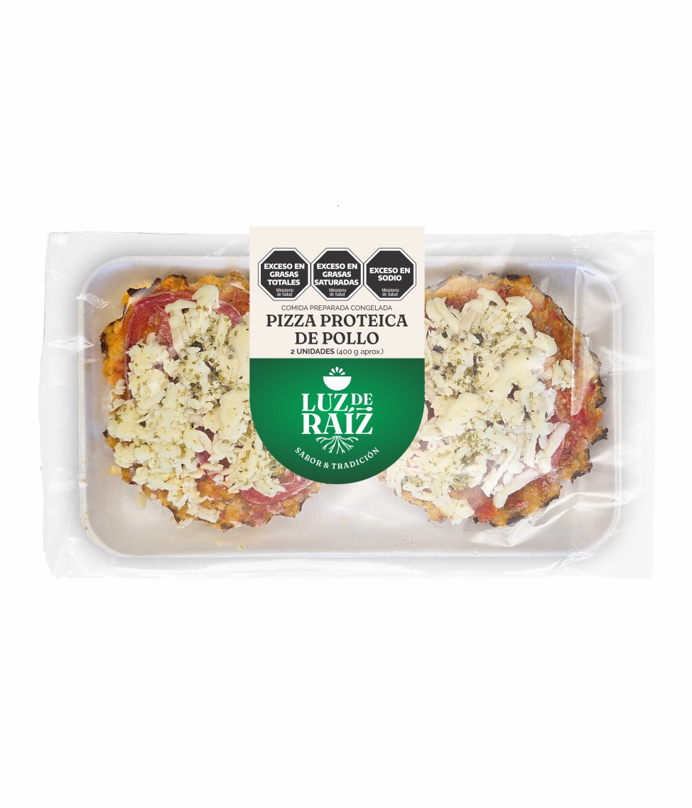 Pizza Proteica de Pollo